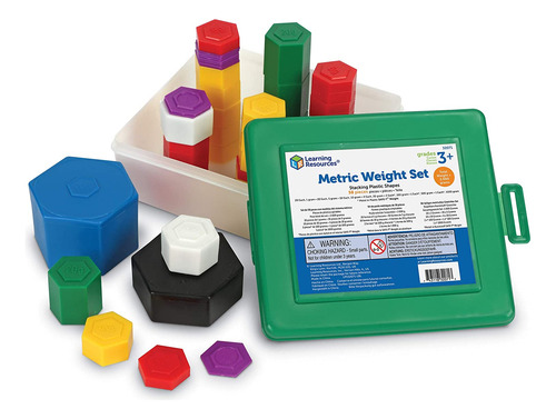 Juego De 58 Pesas Métricas De Learning Resources, 1 G