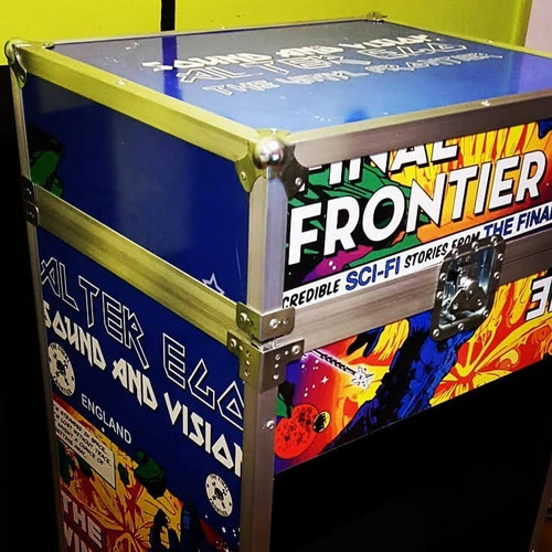 Mueble Para Vinilos Rack Audio Bandeja Anvil De Kiss