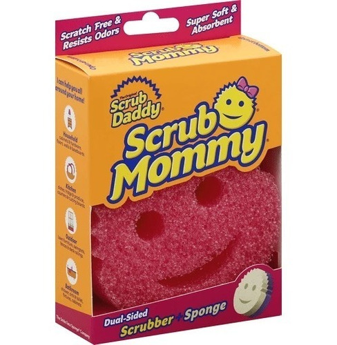 Esponja Doble Scrub Mommy - Suave Con Calor Duro Con Frio