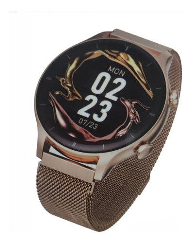 Reloj Inteligente G-tide R1 Classic Fhd Dorado
