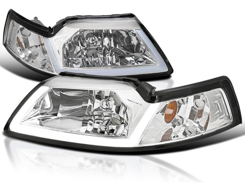 Spec-d Tuning Faros Delanteros De Lente Transparente Con Car