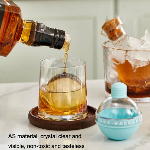Molde De Silicona Para Bolas De Hielo Con Forma De Bombilla
