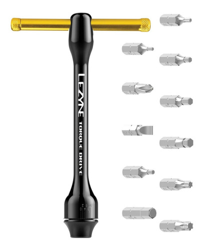 Torquimetro Bicicleta Lezyne 2 A 10nm - 11 Puntas Magneticas