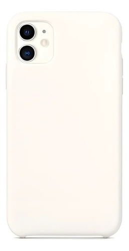 Capa Capinha Lançamento Aveludada Silicone Para iPhone 11.