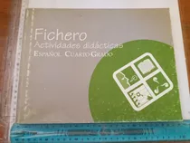 Comprar Fichero Actividades Didácticas Español Cuarto Grado Sep 2000