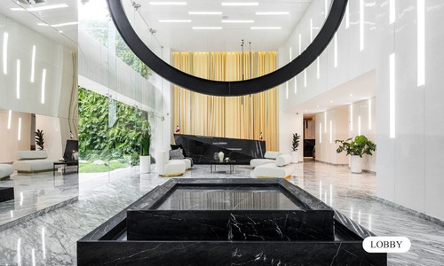 Condominio Con Gran Terraza De 93 M2 Techo Alto, Con Amenida