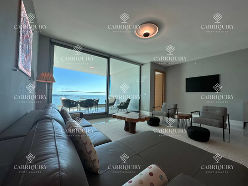 Espectacular Apartamento En Alquiler En La Torre Mas Lujosa De Punta Del Este