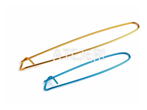 Imagen 6 de 6 de Aguja Tejer Toma Puntos De 17 Cm X 4 Unidades