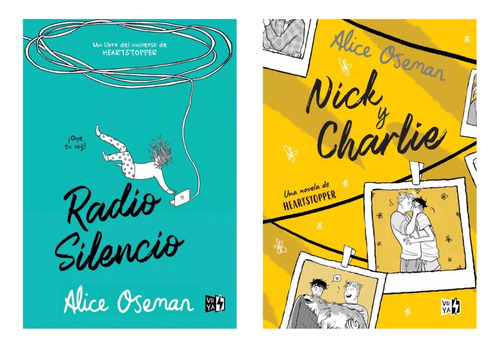 Radio Silencio + Nick Y Charlie - Oseman - V&r - 2 Libros