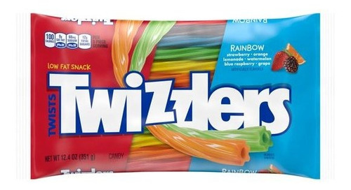 Twizzlers Caramelo Rainbow Fruit 391grs