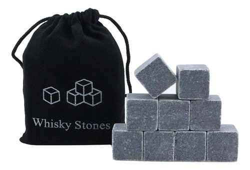 9 Uds. De Piedras Para Whisky, Piedras Para Enfriar Bebidas,