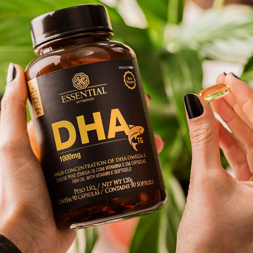 DHA TG 1000mg Ultraconcentrado 180 Capsulas Essential Nutrition
