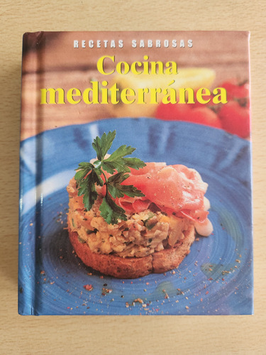 Libro Cocina Mediterránea Recetas Sabrosas Usado Impecabl 