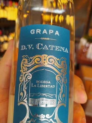 Grapa Dv Catena Malbec (triple Destilacion) 500cc