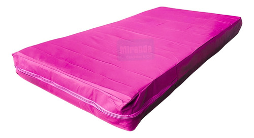 Capa Para Colchão Berço Mini Cama Impermeável  Rosa