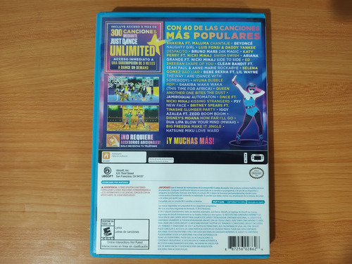 Justo Dance 2018 Original Para Nintendo Wii U Fisico (Usado)