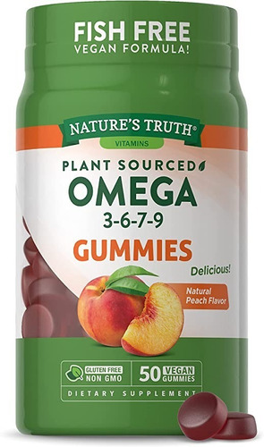 Omega 3-6-9 50 Gum Nature's Tru - Unidad a $3038