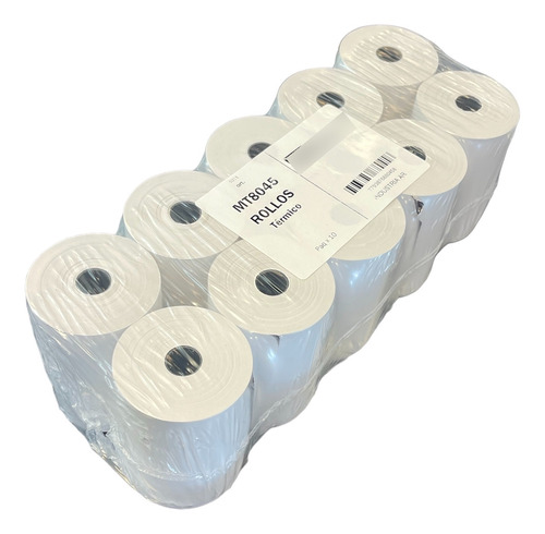 Rollo Papel Termico Medoro 80 X 45 Mts Paquete X 10 Unidades