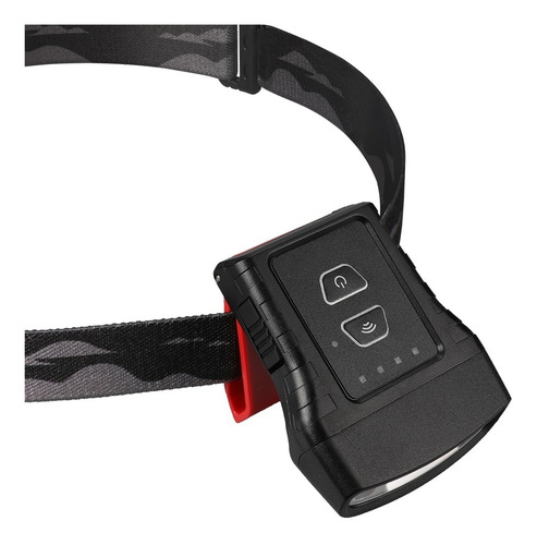 Linterna frontal Klarus Hc3 Clip Edc, linterna negra, luz blanca