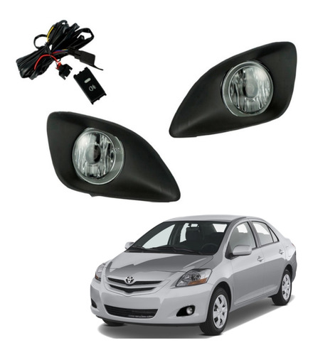 Kit Neblineros Toyota Yaris Sedan 2007 - 2013