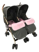 Comprar Coche Baston Mellisos O Gemelos De 0 Meses A 30 Meses Color Rojo Chasis Negro