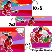 Comprar Kit Imprimible Etiquetas Escolares Lady Bug Pdf