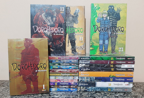 Mangás Dorohedoro Volumes 1 Ao 23 Coleção Completa Em Português
