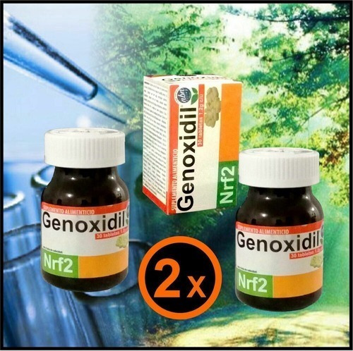  2 Genoxidil Proteína Nrf2 Y Nrf1  - 30 Capsulas C/u