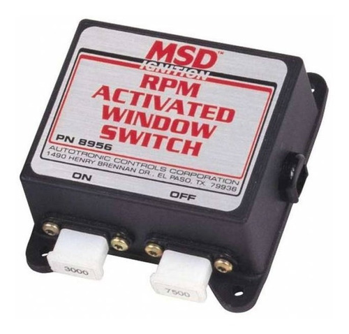 Msd Window Rpm Activated Switch #8956 Cód.:01414