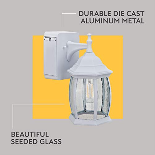 Aplique Luz Con Estilo Con Lámpara De Pared Exterior
