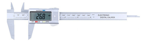 Vernier Ca De Fibra De Carbono Electrónico Digital Lcd M 150