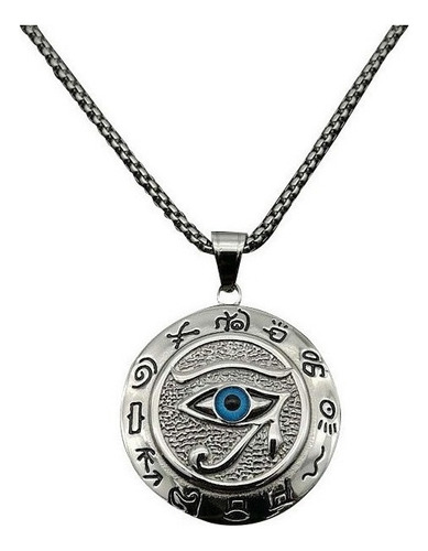 Collar Con Colgante De Ojo De Halcón De Horus