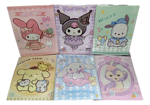 Kits De Pintura De Diamantes Amigos Hello Kitty 5d