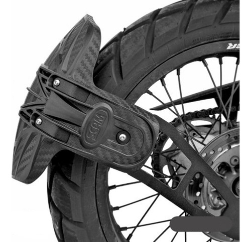 Paralama Anti Respingos Corta Lama Traseiro Lander 250 2014