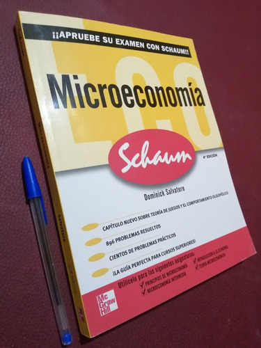 Microeconomía Schaum 4 Ed. Dominick Salvatore.