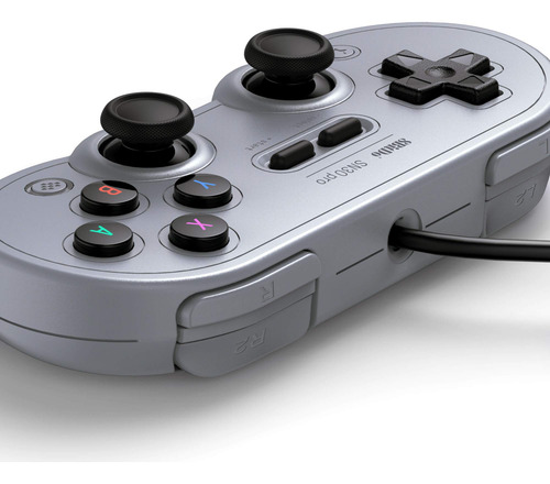 Gamepad Sn30 Pro De 8 Bits Con Cable Usb Para Switch, Window