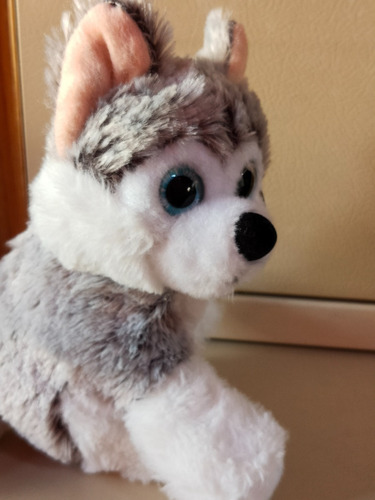 Peluche Husky Siberiano Toy Raro Plush Perro Mascota Dog