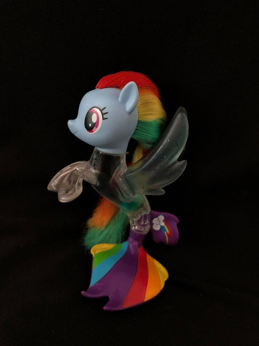 Rainbow Dash Agua Pony De Mar Sirena My Little Pony (Usado)