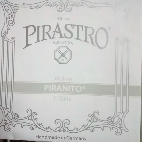 Cuerda Suelta Pirastro Piranito Violin E- Saite En Mi