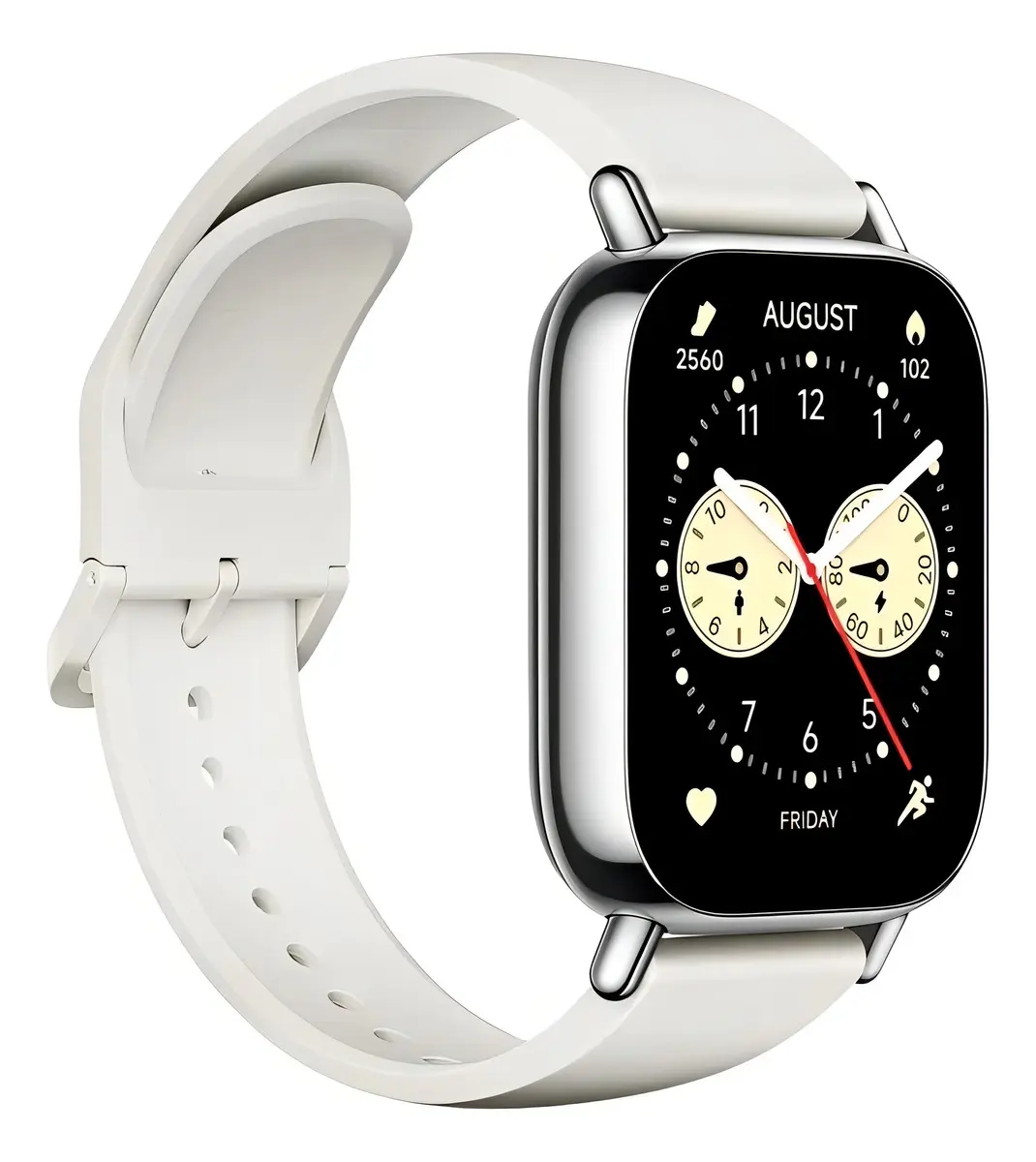 Relógio Smartwatch Redmi Watch 5 Lite Com Gps Caixa Light Gold Pulseira Dourado