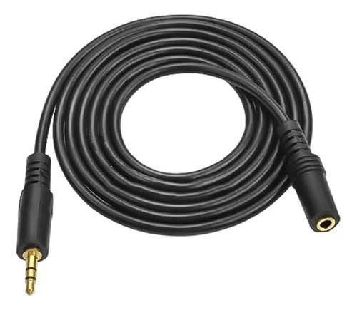 Cable De Audio Auxiliar Macho-hembra 3.5mm 1.5 Metros