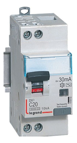 Interruptor Diferencial Monoblock 10 Ka Curva C 410792 Legra