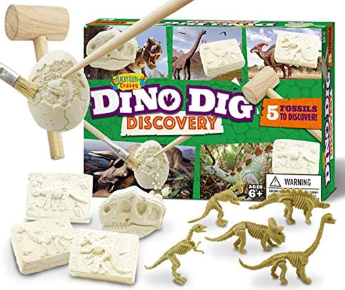 Kit Para Cavar Dinosaurios Regalo Educativo Para Niños Niñas