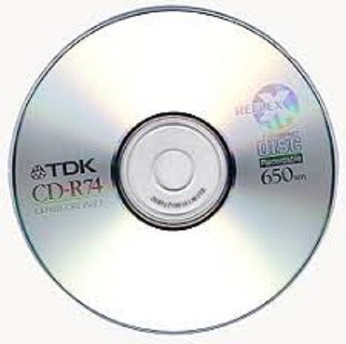 Cd Virgen Tdk Cdr 52x Bulk X100 Unidades