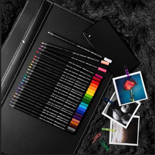 50 Colores Lápices Super Soft Faber Castell
