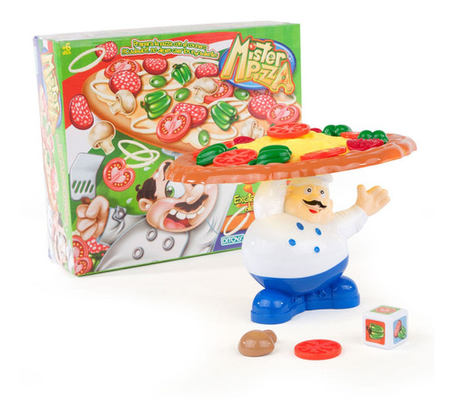 Juego De Mesa Mister Pizza Usado Ditoys