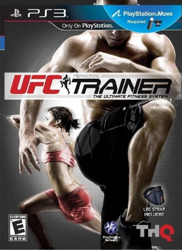 Playstation 3 Ufc Personal Trainer + Leg Strap - Requer Move