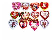 Comprar 50 Globos Autoinflable De Corazón 9cm Mamá Dia De La Madre