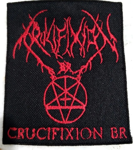 Patches Bordados Metal Banda Crucifixion Br