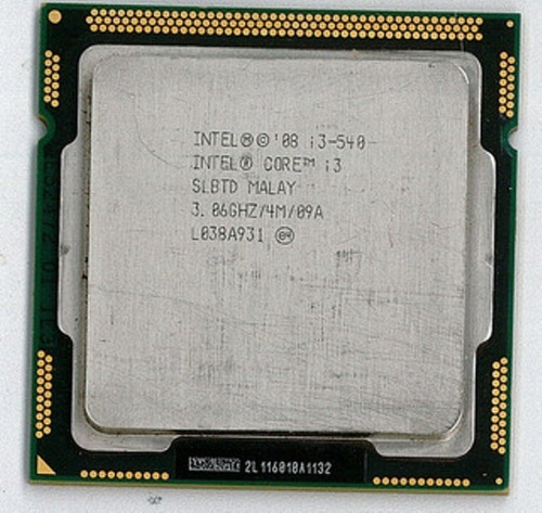 Procesador Core I3 3.06ghz 1156 Intel 540 --- 1ra Generacion